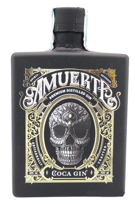 AMUERTE BLACK COCA GIN PREMIUM DISTILLED