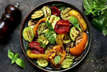 Piatti di verdure