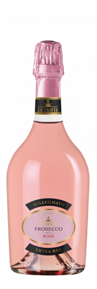 Prosecco D.O.C. Millesimato Rosé Extra Dry Le Clivie